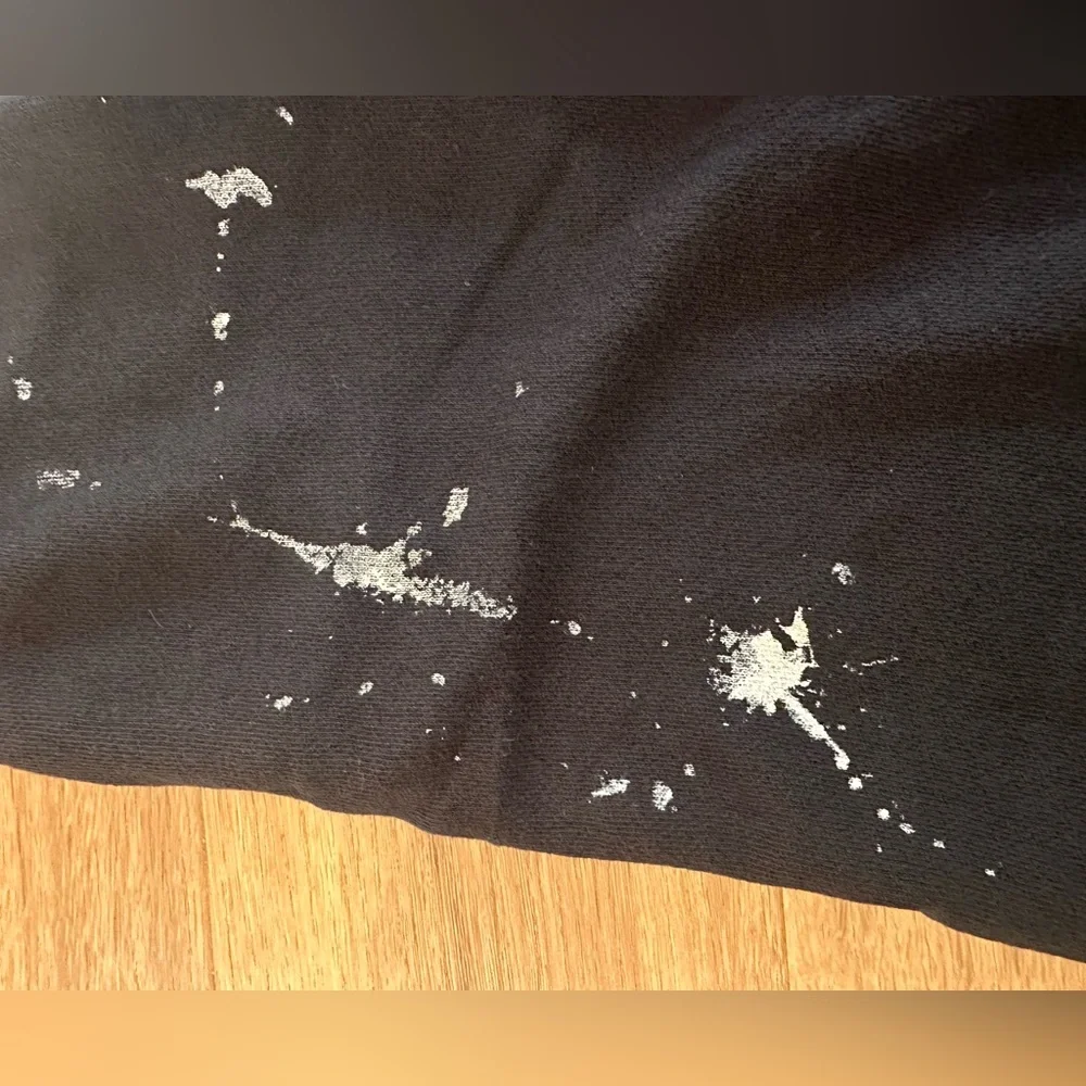 R13 Black Articulated Knee Sweatpants Size 25 - Picture 5 of 10